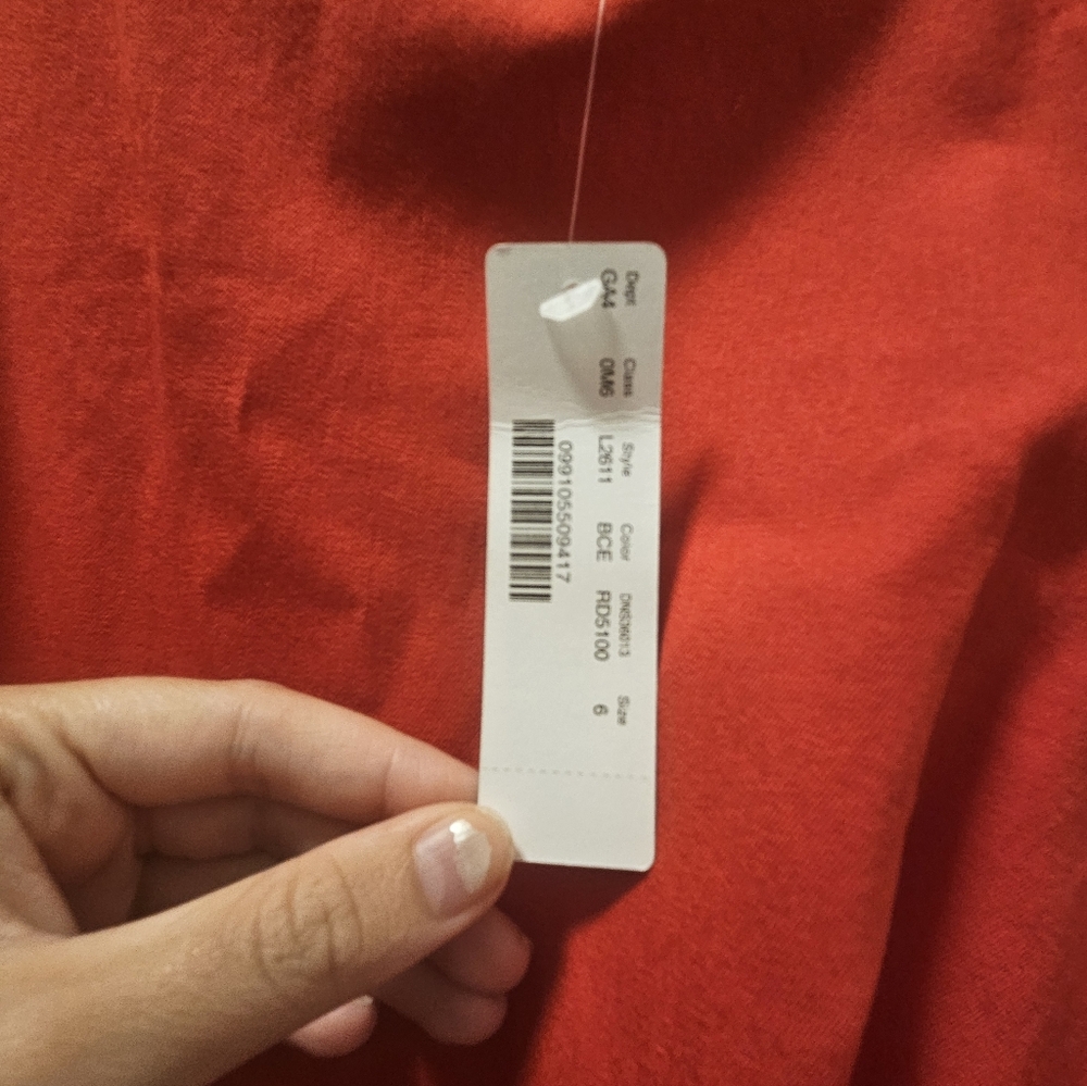 J. Crew Red Sheath Dress NWT - Picture 3 of 10